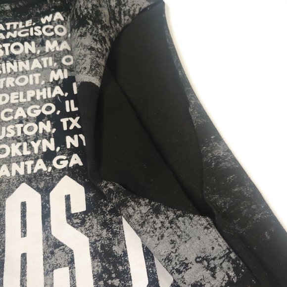 Rise As 1ne God We Trust Men's M Sleeveless T Shirt Paint Splash City Tour Dates - Picture 8 of 10